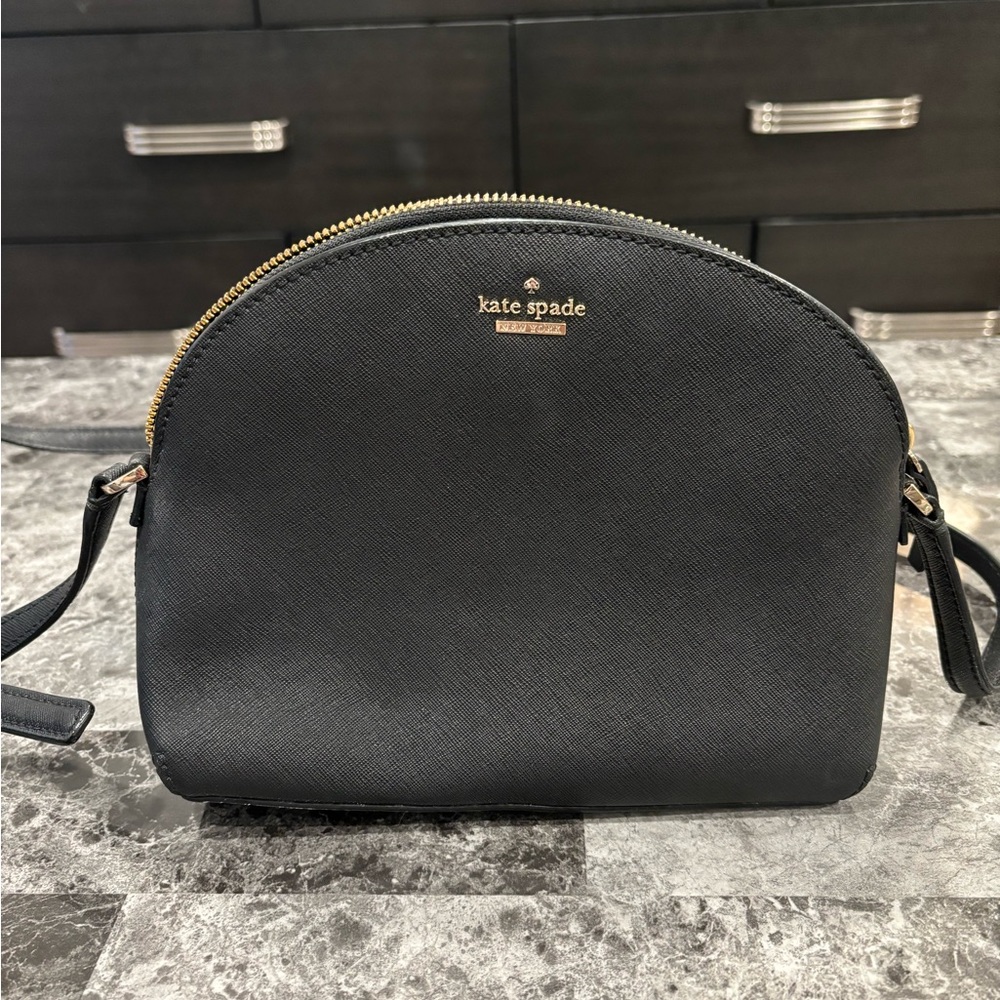 KATE SPADE BLACK CROSSBODY PURSE
